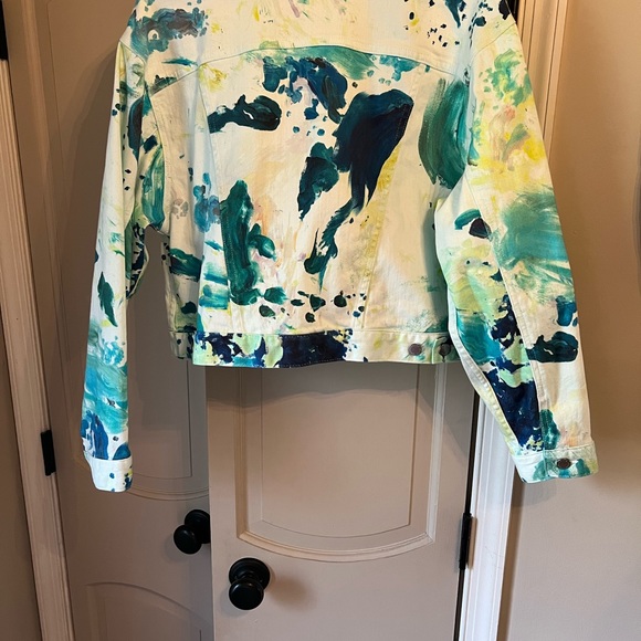 AG jeans multi-color jean jacket - Picture 2 of 5